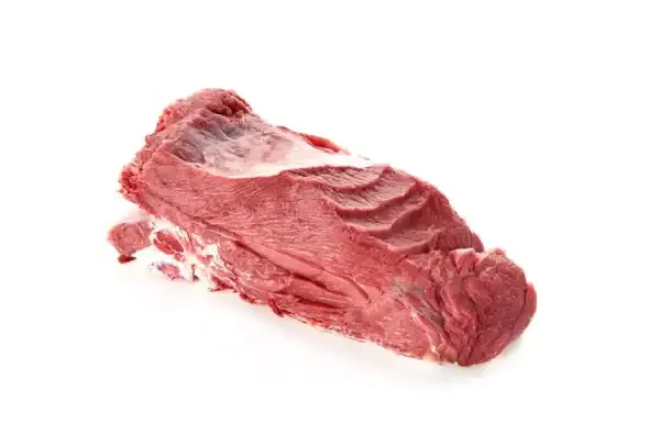 Aguja de ternera cruda