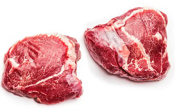 Carrilleras de ternera crudas