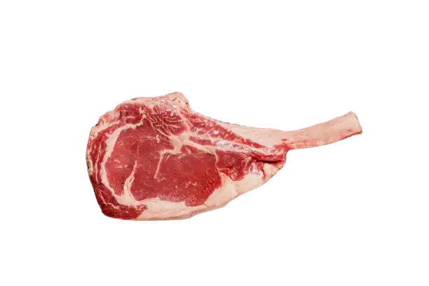 Chuletón de ternera crudo