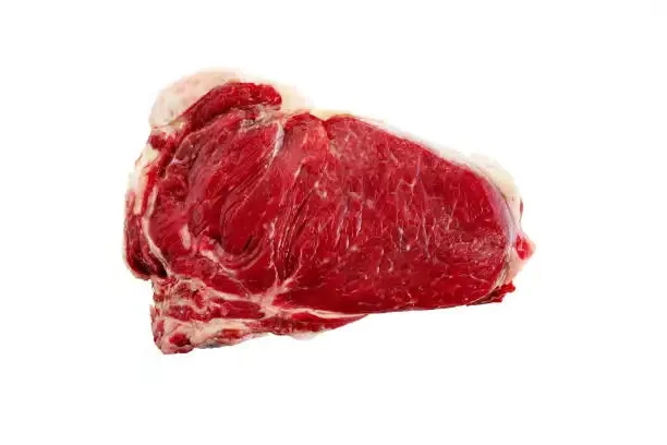 Entrecot de res crudo