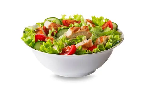 Ensaladas con pollo